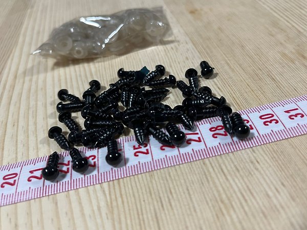 6mm VİDALI GÖZ 100ADT