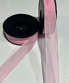 KETEN KURDELE 2,5 CM PEMBE