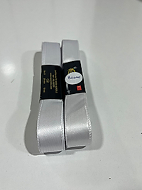 SATEN KURDELE 2CM BEYAZ