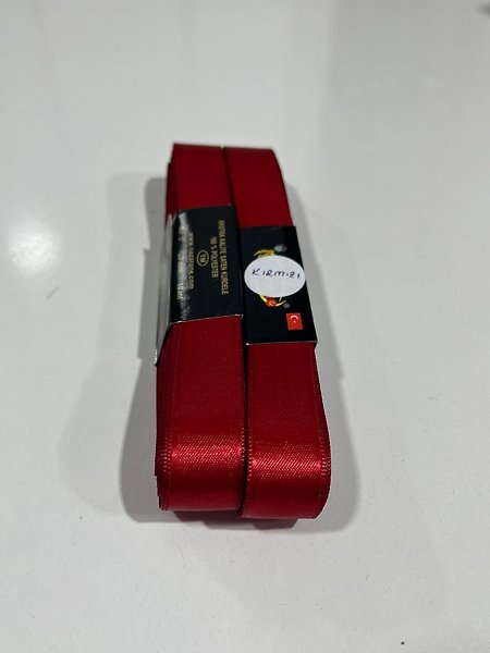SATEN KURDELE 2CM KIRMIZI