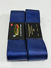 SATEN KURDELE 4CM LACİVERT