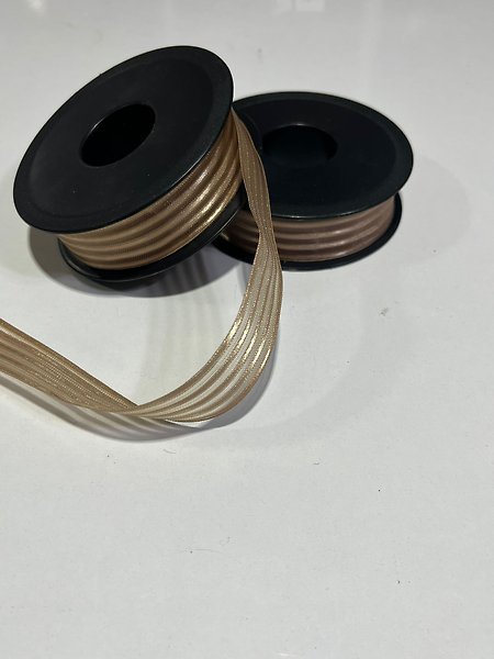 FİTİLLİ KURDELE KAPİÇİNO 2,5CM