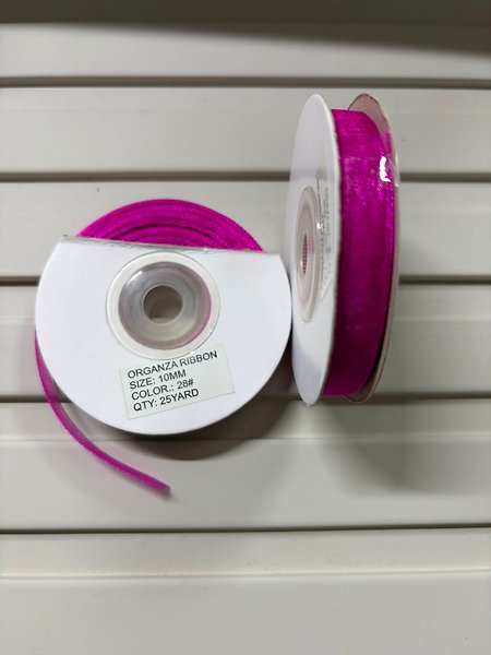 FUŞYA 1CM ORGANİZE KURDELE