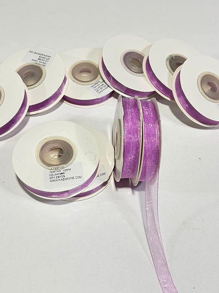 EFLATUN ORGANİZE 1CM ORGANİZE KURDELE
