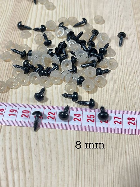 8mm VİDALI GÖZ 100 adt
