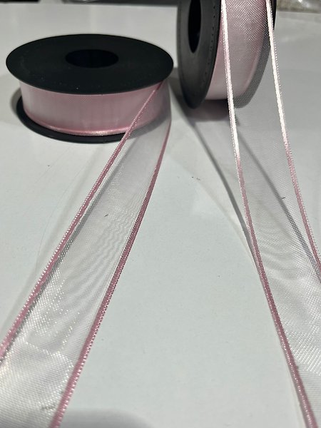 ŞİFON KURDELE PEMBE