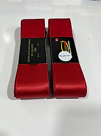 SATEN KURDELE 4CM KIRMIZI