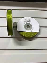 YEŞİL 1CM ORGANİZE KURDELE