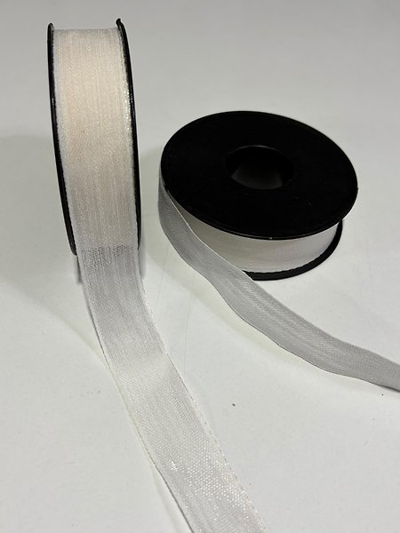 KETEN KURDELE 2,5 CM EKRU