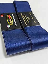 SATEN KURDELE 4CM LACİVERT
