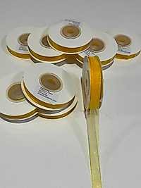 SARI ORGANİZE 1CM ORGANİZE KURDELE