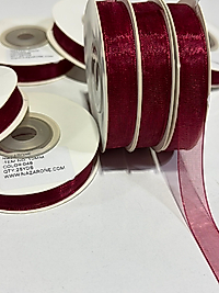 BORDO ORGANİZE 1CM ORGANİZE KURDELE