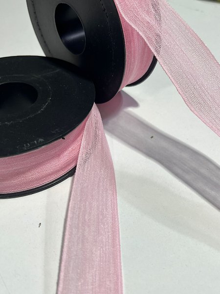 KETEN KURDELE 2,5 CM PEMBE