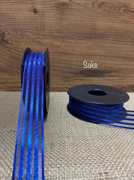 FİTİLLİ KURDELE  SAKS 2,5 CM