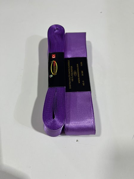 SATEN KURDELE 3CM  EFLATUN