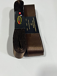 SATEN KURDELE 3CM KAHVE