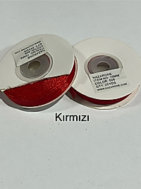 kırmızı organize KURDELE  1cm