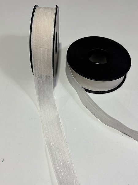 KETEN KURDELE 2,5 CM EKRU