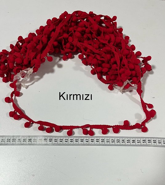 METRE PONPON KIRMIZI