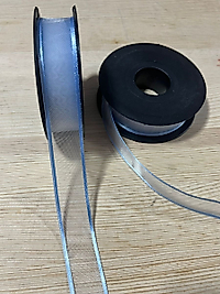 2,5 CM ŞİFON MAVİ