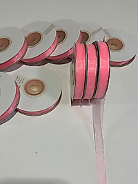 PEMBE ORGANİZE 1CM ORGANİZE KURDELE