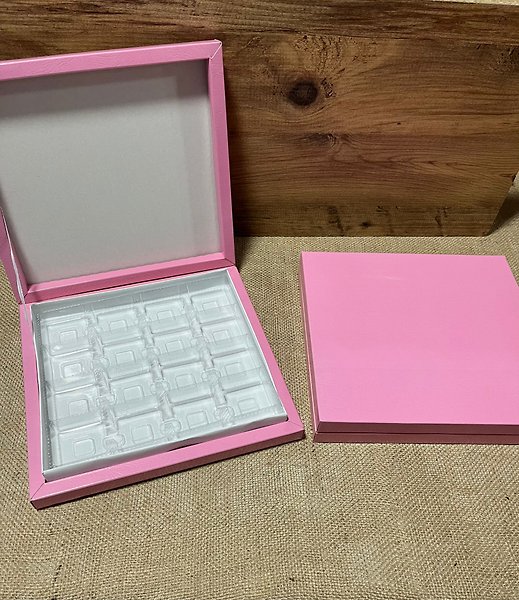 PEMBE ÇİKOLATA KUTUSU KÜÇÜK BOY