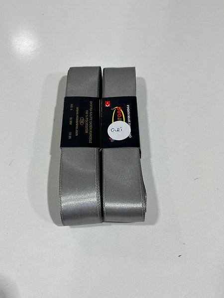 SATEN KURDELE 3CM GRİ