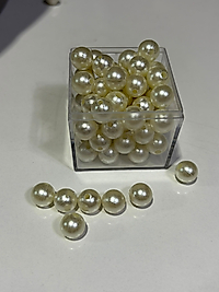 10MM KREM PLASTİK İNCİ 500GR
