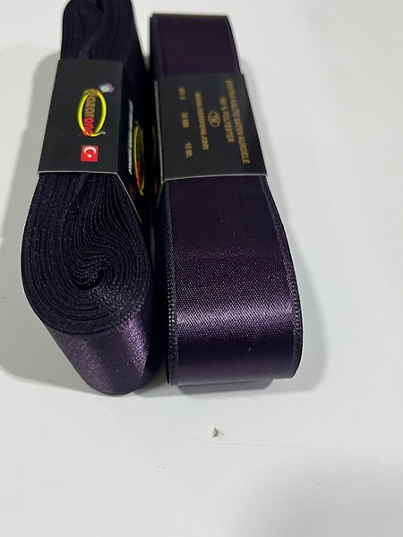 SATEN KURDELE 3CM MÜRDÜM