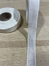 KETEN KURDELE 2,5 CM EKRU