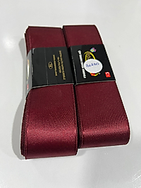 SATEN KURDELE 4CM BORDO