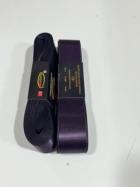 SATEN KURDELE 3CM MÜRDÜM