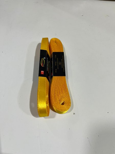 SATEN KURDELE 1CM SARI