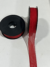 KETEN KURDELE 2,5CM KIRMIZI